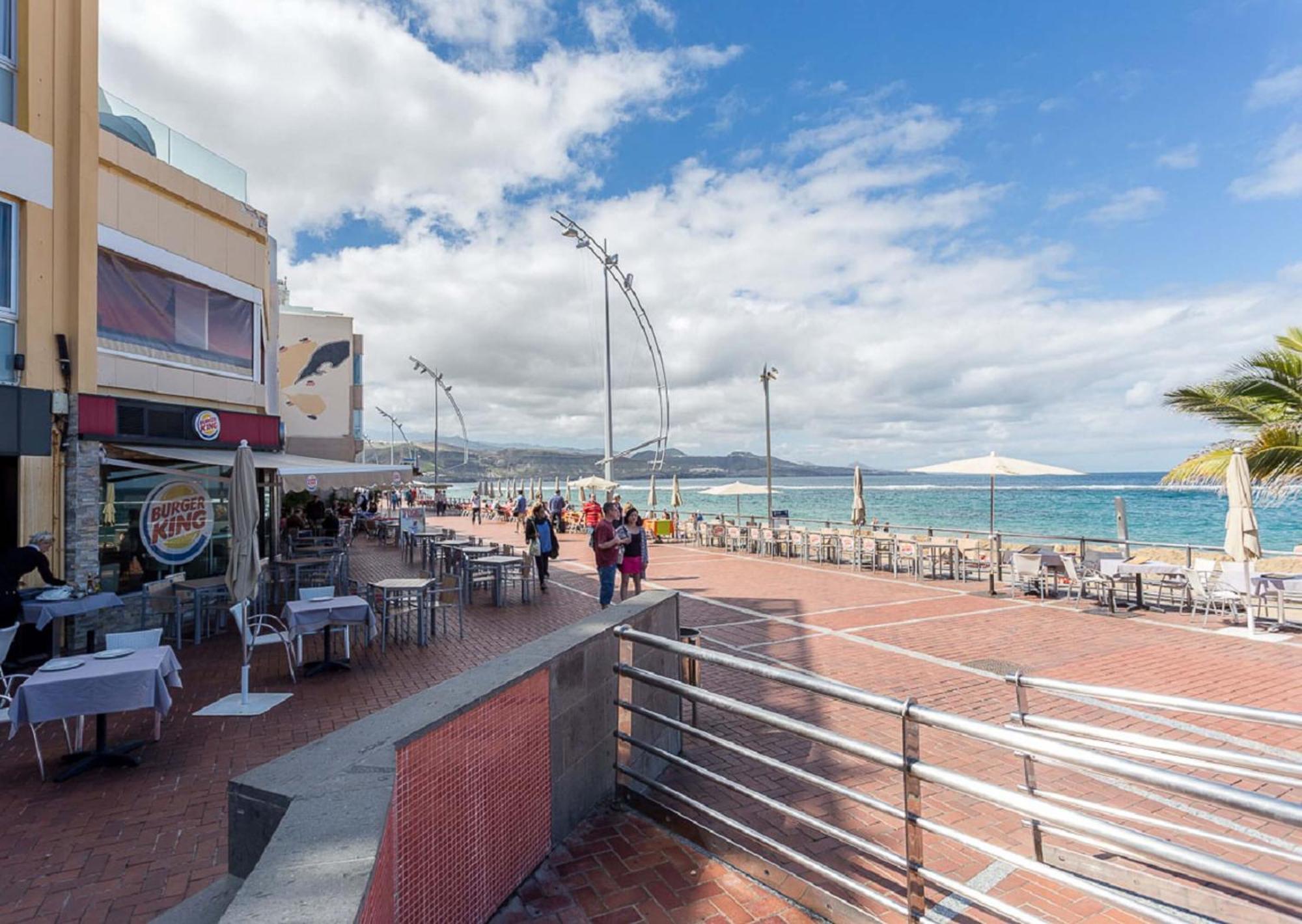 Estudio Con Balcon Playa Las Canteras Las Palmas de Gran Canaria Exterior photo