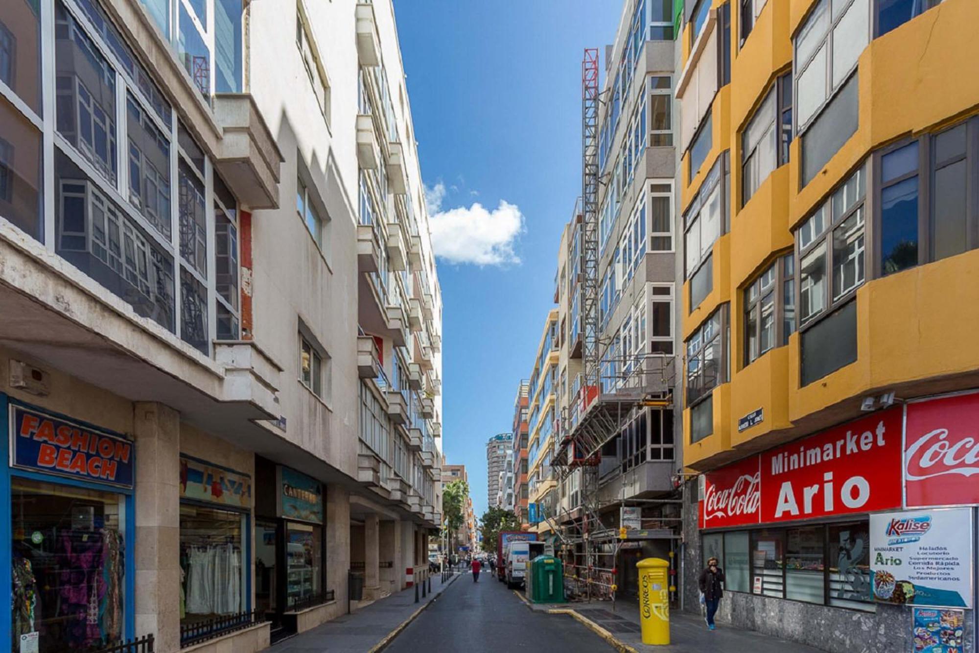 Estudio Con Balcon Playa Las Canteras Las Palmas de Gran Canaria Exterior photo