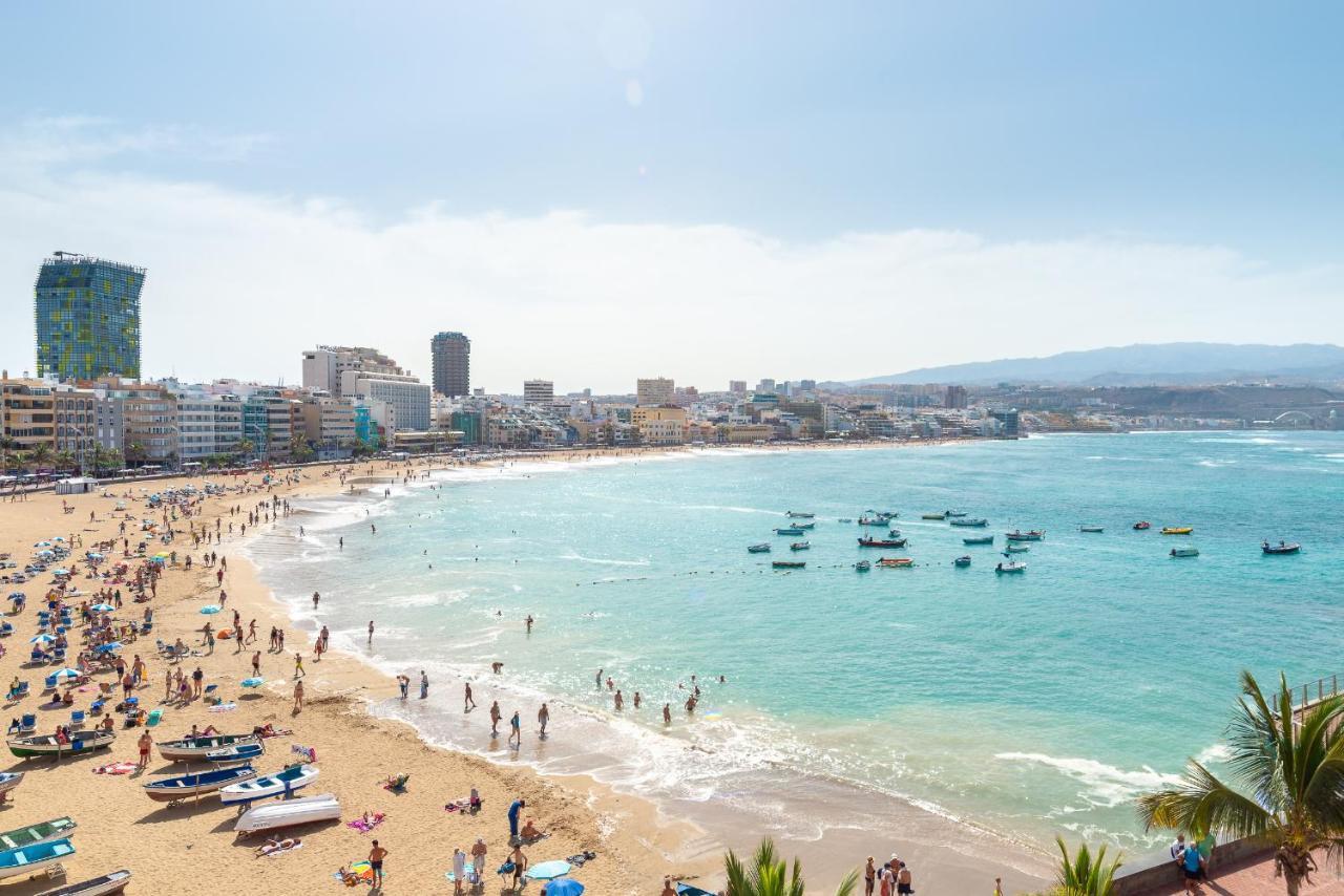 Estudio Con Balcon Playa Las Canteras Las Palmas de Gran Canaria Exterior photo