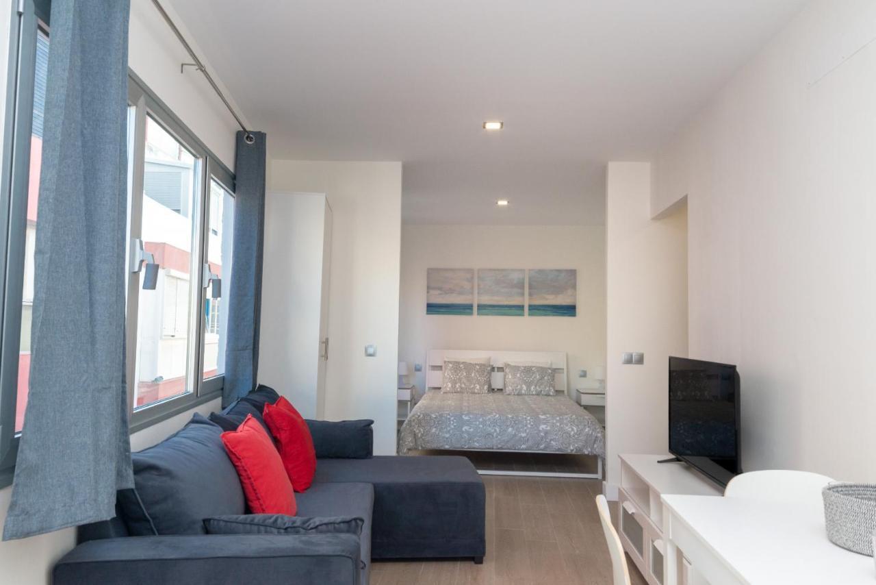 Estudio Con Balcon Playa Las Canteras Las Palmas de Gran Canaria Exterior photo